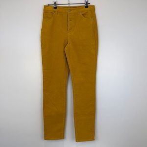 court&rowe mustard women’s pants corduroy size 27